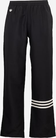 ADIDAS ORIGINALS Loose fit Pants 'Neuclassics' in Black: front