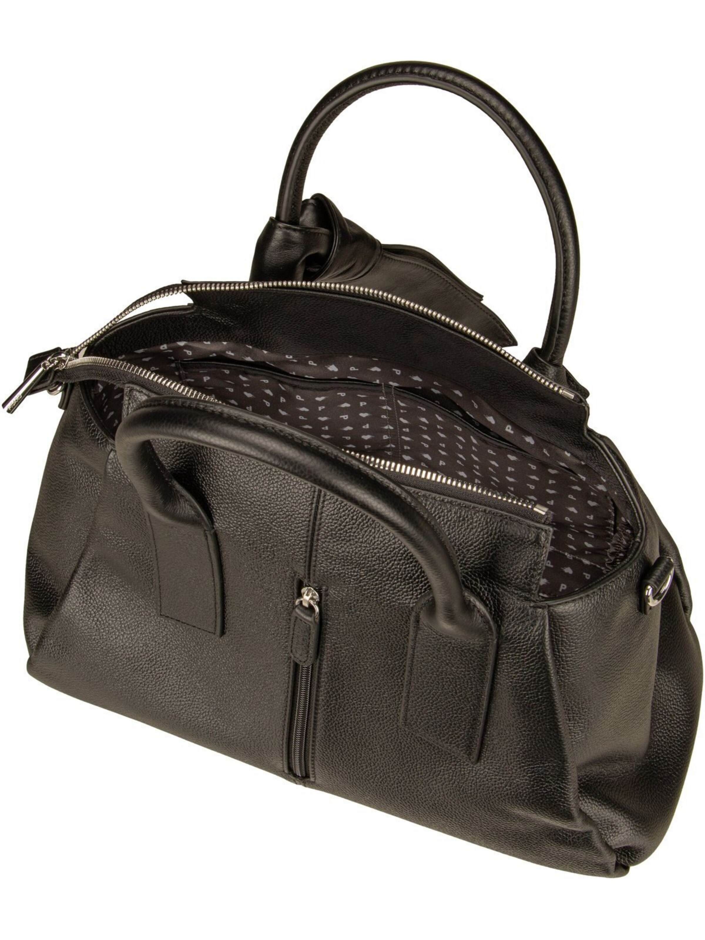 Picard Handtasche 'Embrace' in Schwarz