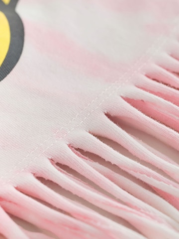 Maglietta 'Rolling Stones Fringe Band' di Next in rosa