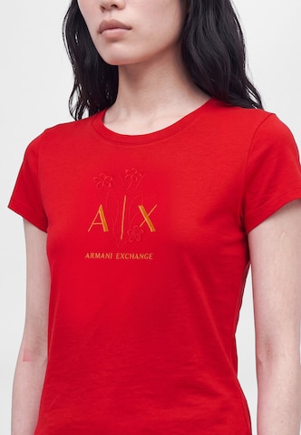 ARMANI EXCHANGE Póló - piros