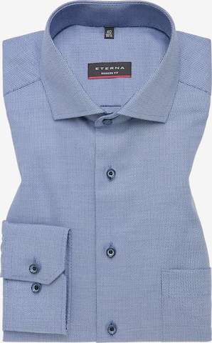 ETERNA Regular fit Business Shirt ' MODERN FIT ' in Blue
