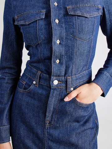 7 for all mankind Shirt dress 'Halona' in Blue