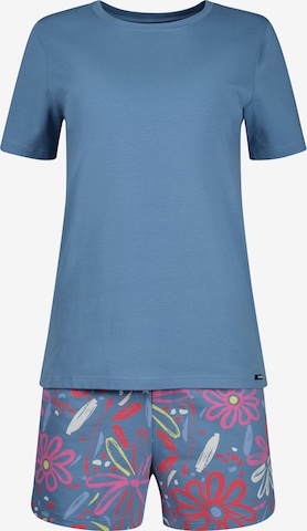 Skiny Pyjama in Blauw: voorkant