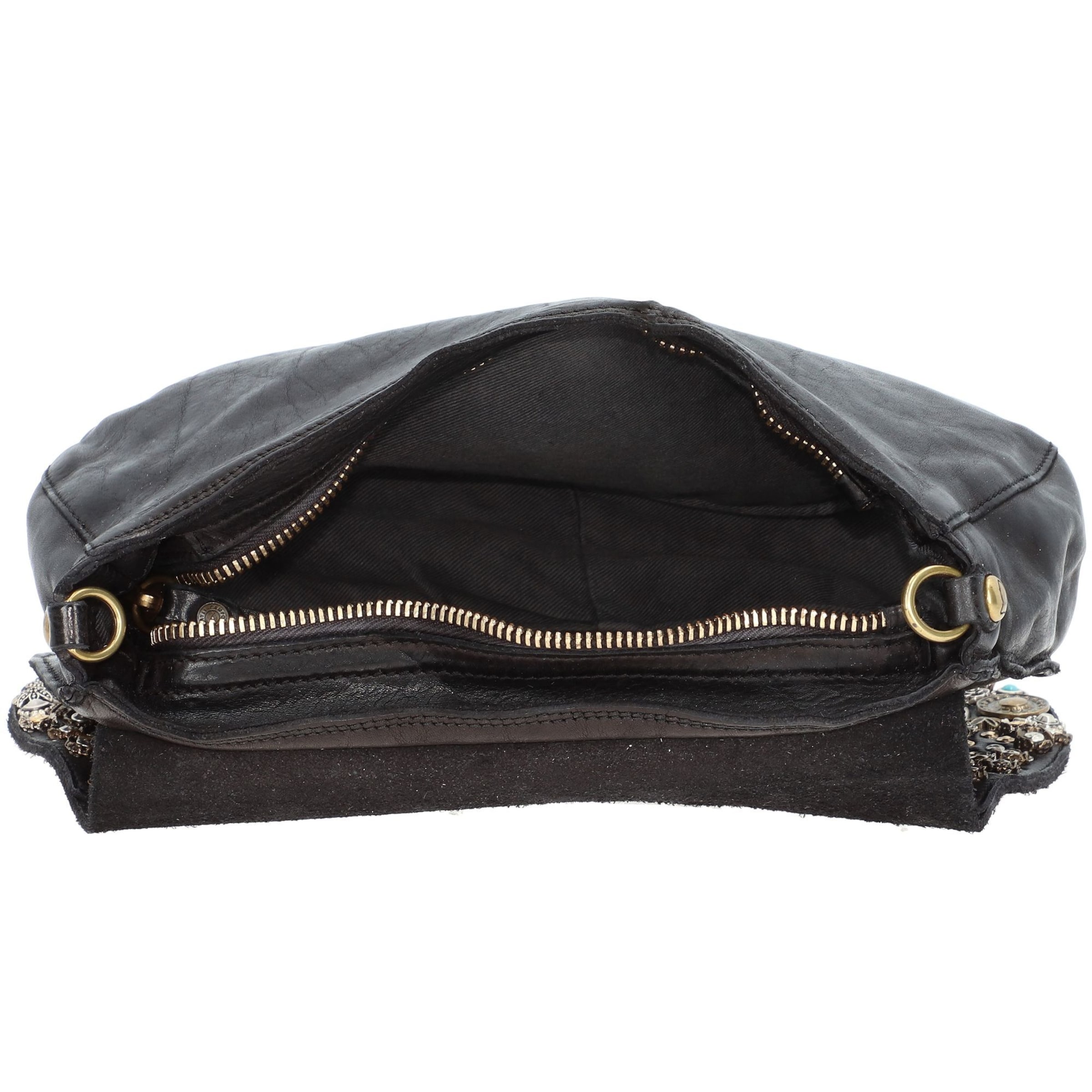 Campomaggi Schoudertas 'Bella Di Notte' in Zwart