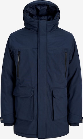 JACK & JONES Overgangsparka 'JJClark' i blå: forside