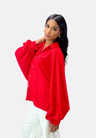 Elara Bluse in Rot