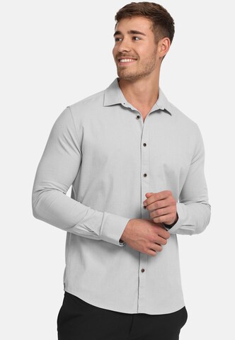 JEFF Regular fit Overhemd ' Earman ' in Wit