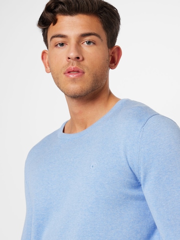 Coupe regular Pull-over TOM TAILOR en bleu