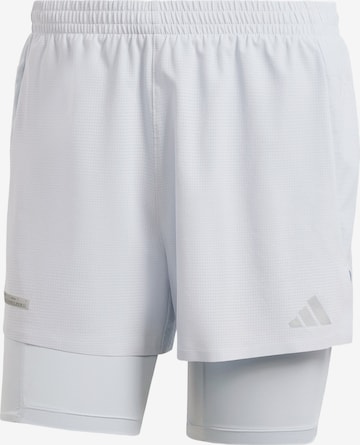 ADIDAS PERFORMANCE Regular Workout Pants 'Ultimate' in White: front