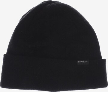 NOWADAYS Hat & Cap in One size in Black: front