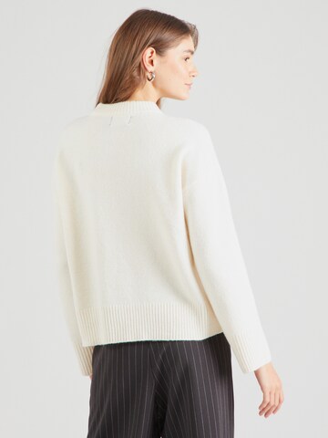 PIECES Pullover 'Ana' in Weiß
