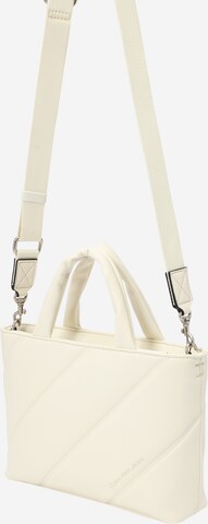 Calvin Klein Jeans - Bolso de mano en blanco