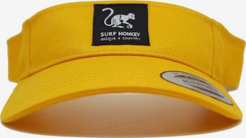 Visore di Surf Monkey in giallo: frontale