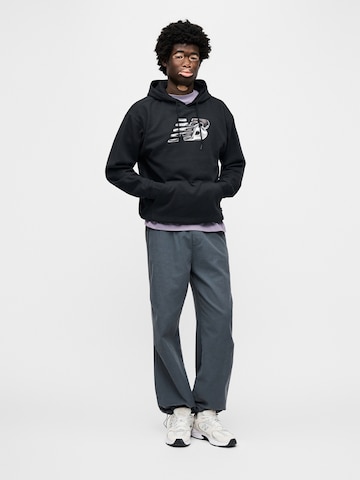 Sweat-shirt new balance en noir