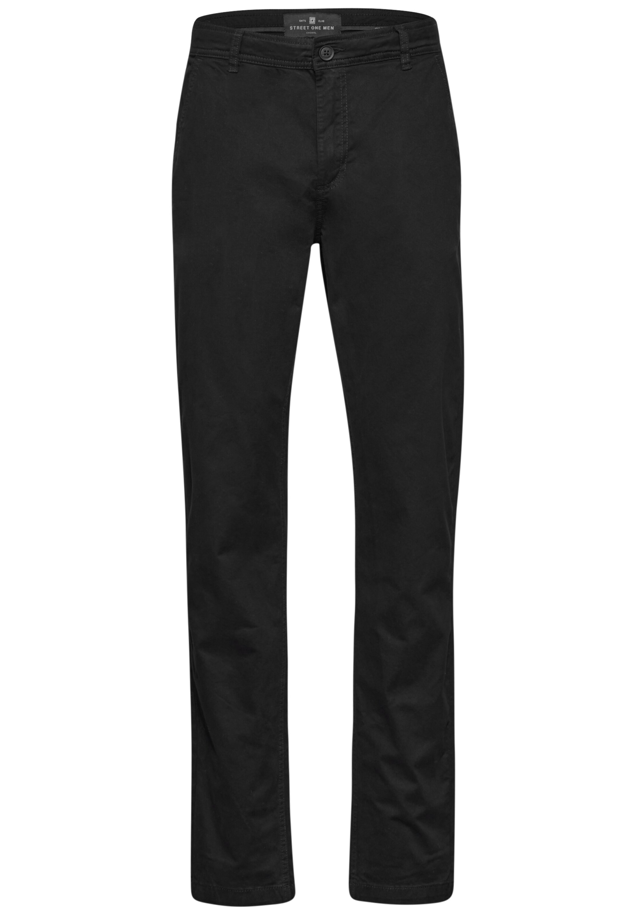 Street One MEN Hose in Schwarz: Vorderseite