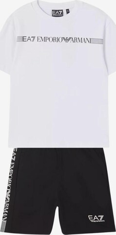 EA7 Emporio Armani Zestaw w kolorze biały: przód