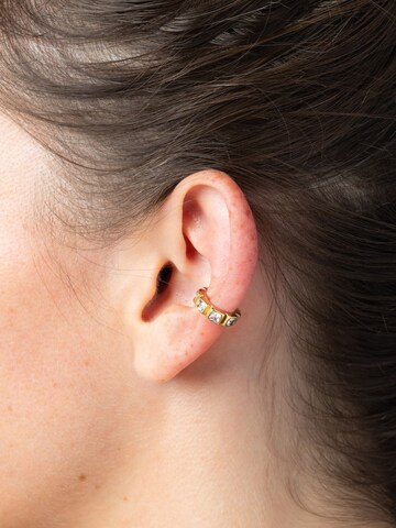 YParis - Pendientes 'Ear cuff Loki G' en oro