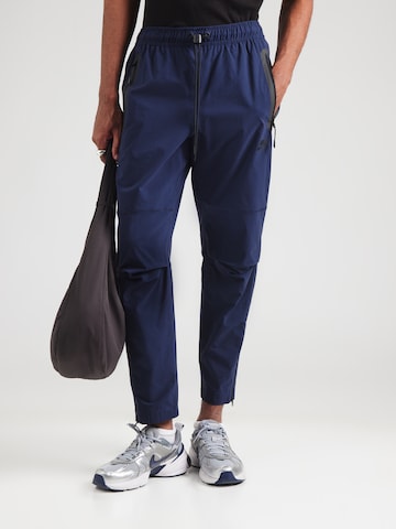 Nike Sportswear Ozke Hlače | modra barva: sprednja stran