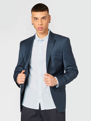 JOOP! Slim fit Business-colbert 'Herby' in Blauw: voorkant