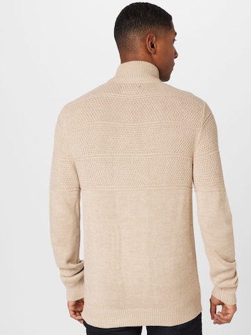 JACK & JONES Pullover 'JERRY' in Beige