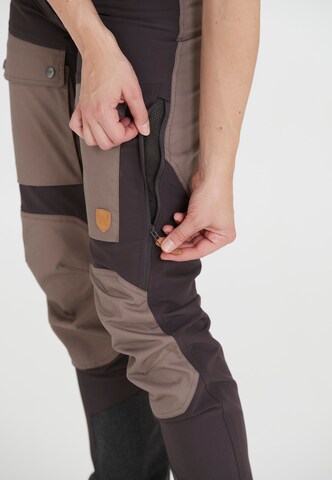Whistler Regular Outdoor Pants 'ANISSY W' in Brown