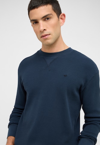 MUSTANG Sweatshirt ' Asheville ' in Blau
