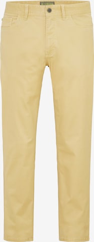 REDPOINT Pants in Yellow: front