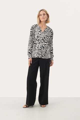 Part Two Bluse 'Tennie' in Schwarz