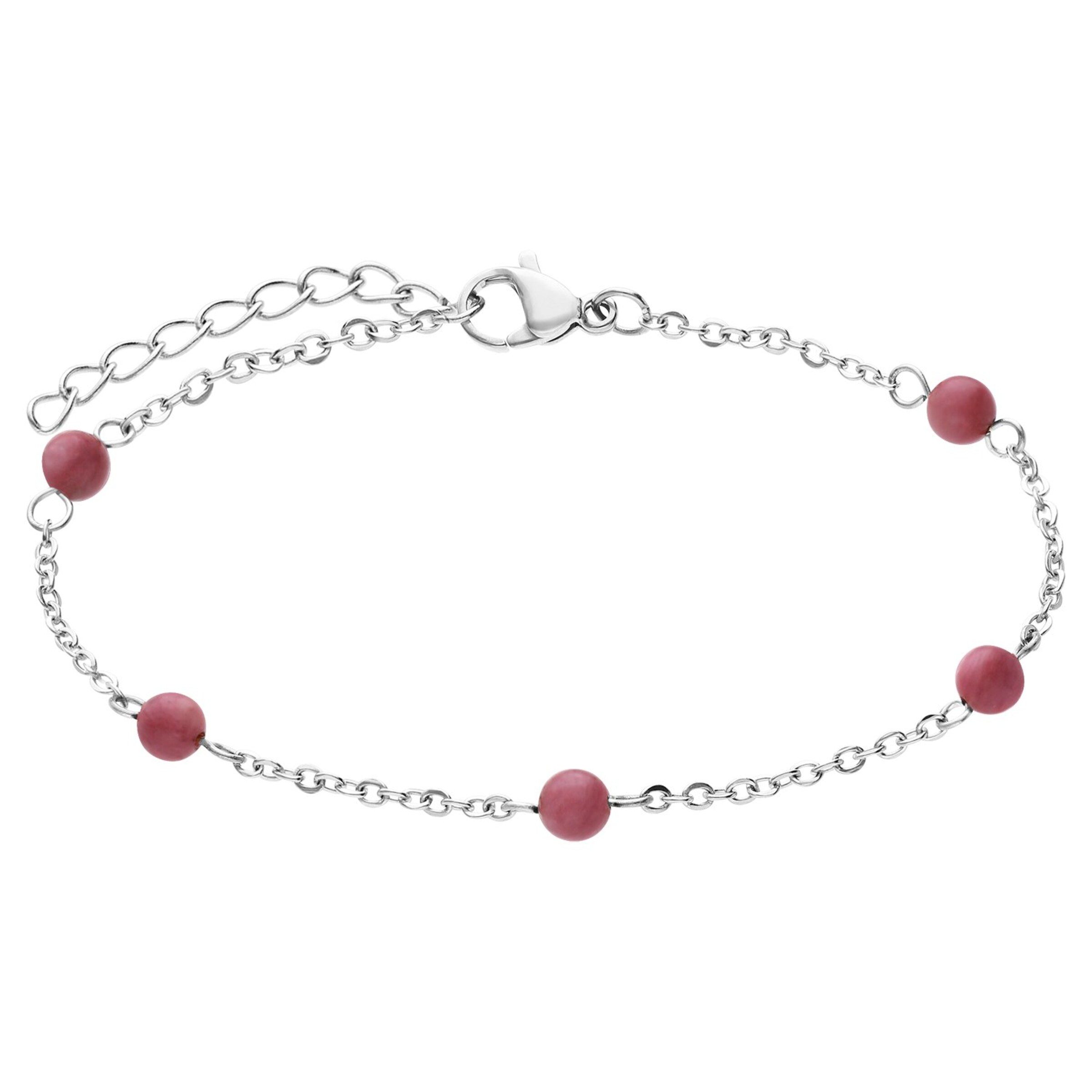 Lucardi Bracelet 'Essentials' in Silver: front