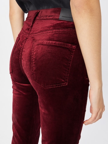 évasé Pantalon 'Lilah' Citizens of Humanity en rouge