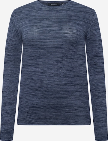 recolution Sweater 'Ficus' in Blue: front