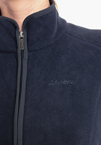 Schöffel Athletic Fleece Jacket 'Leona' in Blue