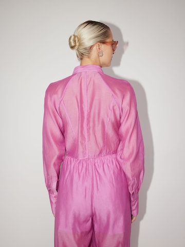 Camicia da donna 'Maija' di LeGer by Lena Gercke in rosa: dietro