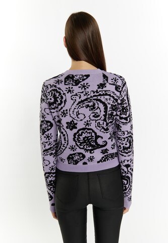 Pull-over 'Blonda' myMo ROCKS en violet