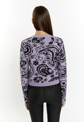 Pull-over 'Blonda' myMo ROCKS en violet