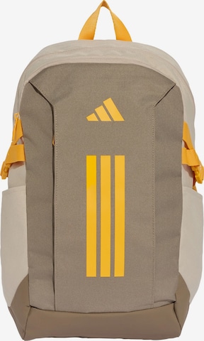 ADIDAS PERFORMANCE Sports backpack in Beige: front