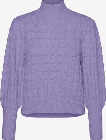 VERO MODA Sweater 'ESTHER' in Purple: front