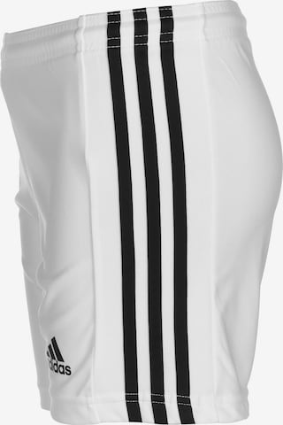 ADIDAS PERFORMANCE Regular Workout Pants 'Squadra 21' in White