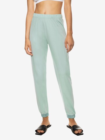 Mey Tapered Pants in Green: front