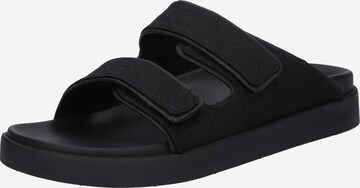 Calvin Klein Pantolette i svart: framsida