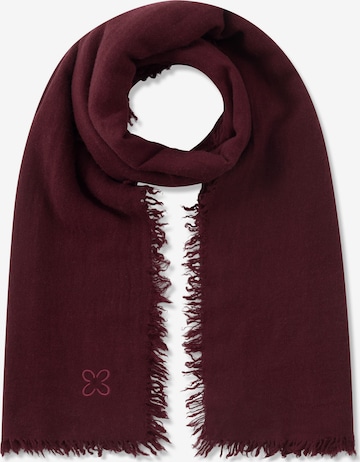 Écharpe CODELLO en rouge : devant