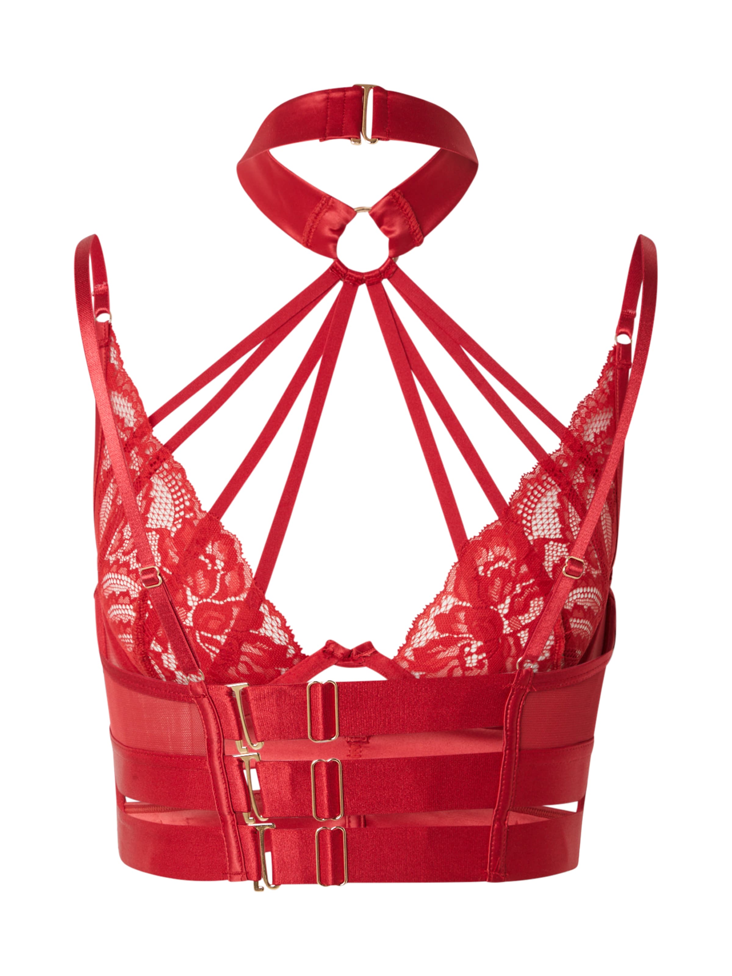 Hunkemöller Высокое горло Бюстгальтер 'Emmeline Up' в Красный