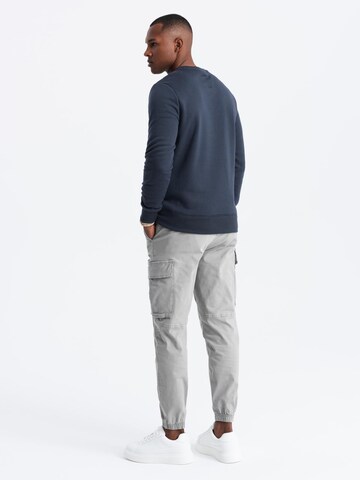 Ombre Sweatshirt i blå