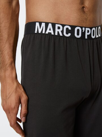 Marc O'Polo Tapered Broek in Zwart