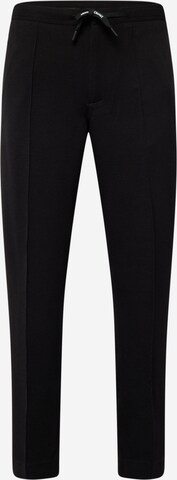 ARMANI EXCHANGE Normální Kalhoty s puky – černá: přední strana