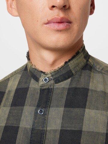 DRYKORN Regular fit Button Up Shirt 'TAROK' in Green