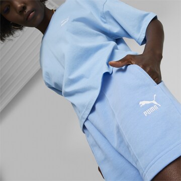 PUMA Regular Sportshorts in Blau