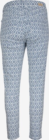 Angels Slimfit Stoffhose in Blau