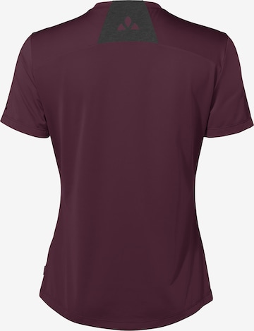 VAUDE Functioneel shirt 'Qimsa' in Rood