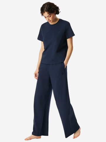 SCHIESSER Pyjamabroek ' SCHIESSER 150 YEARS ' in Blauw